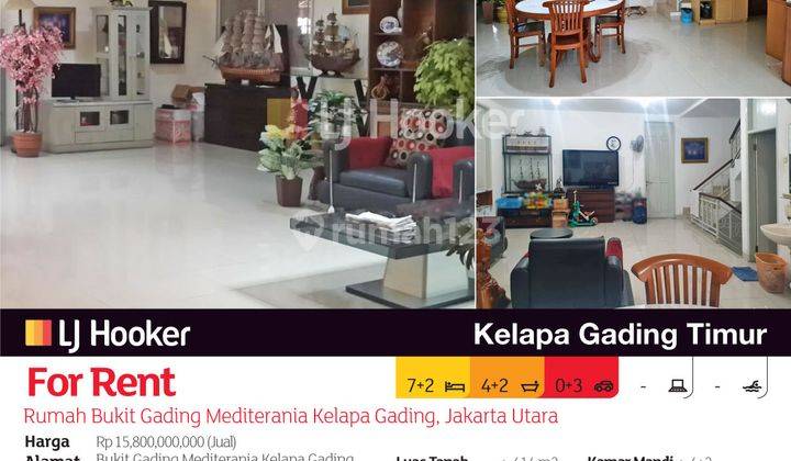 Rumah Bukit Gading Mediterania Kelapa Gading, Jakarta Utara 2