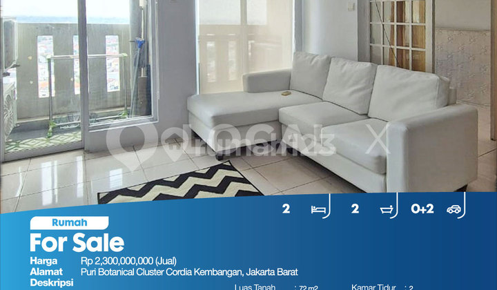 Rumah Puri Botanical Cluster Cordia Kembangan, Jakarta Barat 2