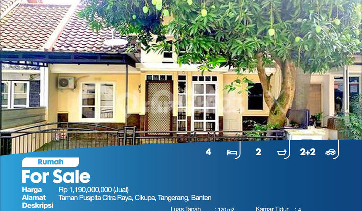 Rumah Taman Puspita Citra Raya, Cikupa, Tangerang, Banten 2