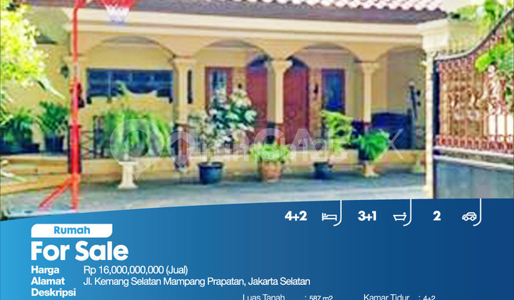 Rumah Kemang Selatan Mampang Prapatan, Jakarta Selatan 2