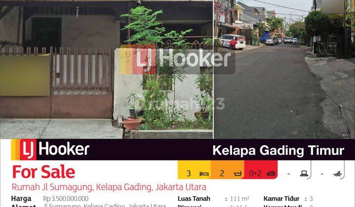 Rumah Jl Summagung Kelapa Gading, Jakarta Utara 2