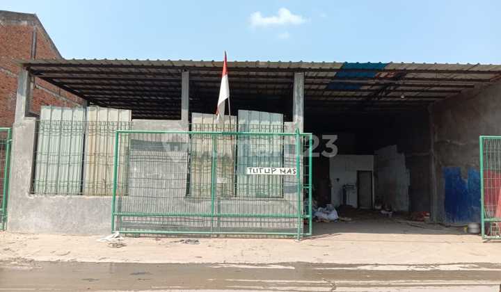 Di Jual Cepat Tanah Dan Bangunan Gudang di Bekasi Luas 1500 2