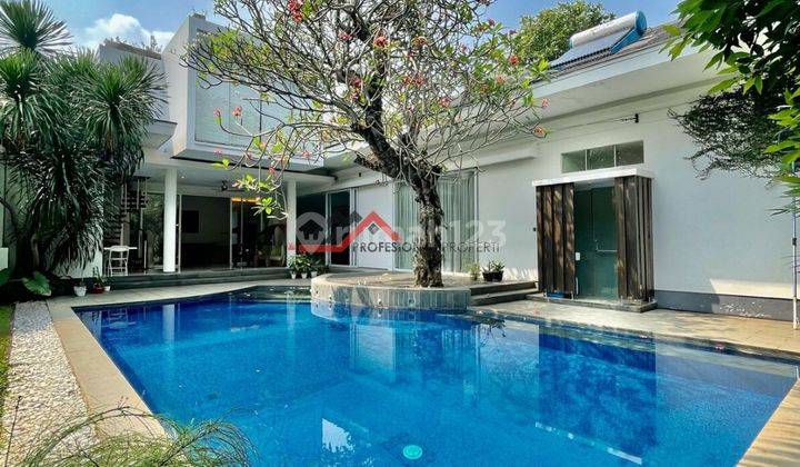 Rumah Bagus Tropical Resort Semi Furnished di Ampera Jakarta Selatan 1