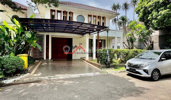 Rumah Dalam Komplek Kemang Bergaya Tropical Minimalis Bebas Banjir 1