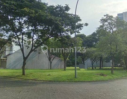 Kavling MURAH Foresta BSD Hoek View Depan Taman Cluster Mewah 1