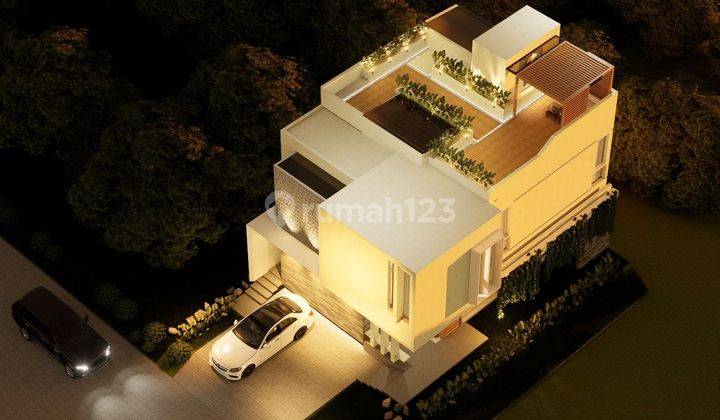 Dijual Rumah Brand New The Icon Row Jalan Besar Dekat Toll 2