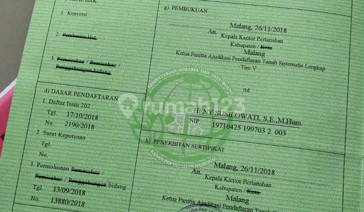 Land in Malang Is Suitable for Agriculture