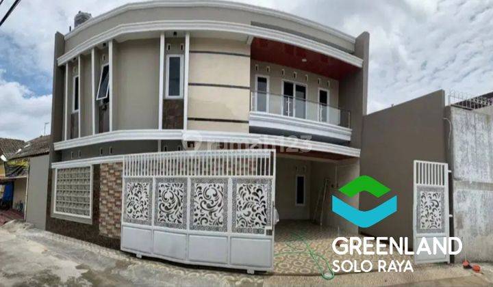 RUMAH MEWAH ELITE 2 LANTAI BARU GRESS DI MANAHAN SOLO 1