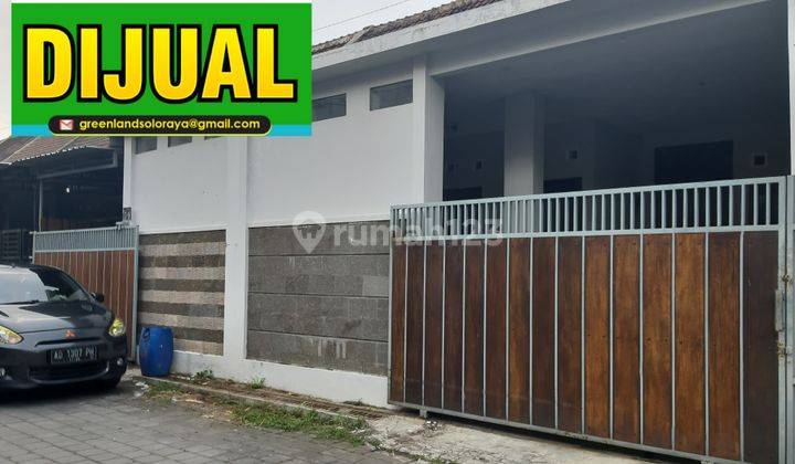 RUMAH SIAP PAKAI 2 SHM DI PERUMAHAN NYAMAN DI MANGESTI GENTAN SOLO  1