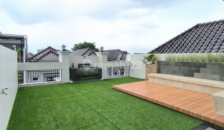 Dijual Rumah Rooftop Ada Kolam Renang Gratis Lift di Kebagusan Jakarta Selatan 2