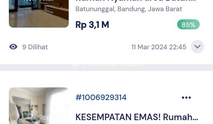 Ready-to-live house, excellent, SHM, Dago, Bandung. 2