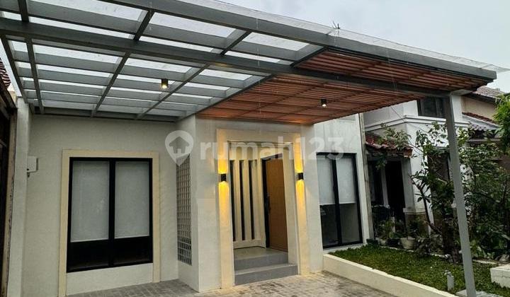 Rumah Kbp Semi Furnished 1,5 Lantai Mezanine, Carport 2 Mobil 2