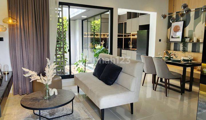 Rumah Cantik Cluster Genova Konsep Scandinavian di Summarecon 1