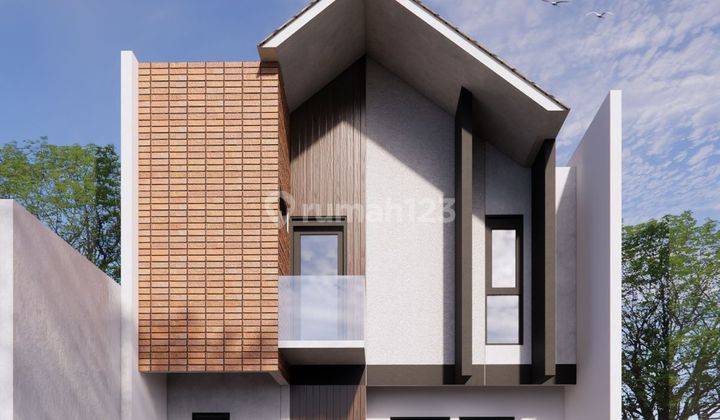 Dijual Rumah Modern Minimalis Baru di Jl Sriendah Bandung 1