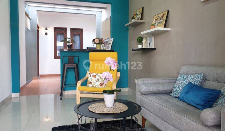 Dijual Rumah Mezanine Furnish Siap Huni di Derwati Mas  1