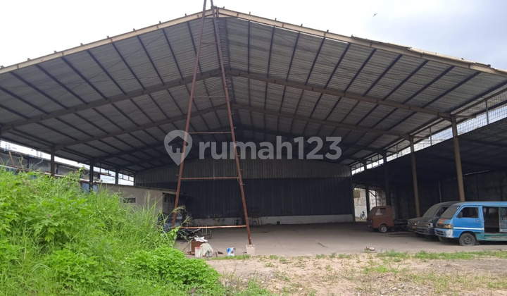 Gudang dan Tanah, Akses 2 Kontainer di Mainroad Cibolerang