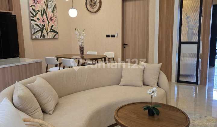 Rumah Baru Ada Taman Full Furnish di Tatar Purbasari Kbp 1