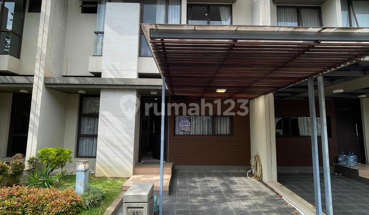 Rumah Cluster Askara Vanya Park Bsd Dijual Murah 3 Kamar Semi Furnish Lokasi Strategis Siap Huni SHM