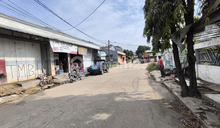 Rumah Hoek Murah Plus Kios Usaha Dekat Pasar Harapan Indah Bekasi