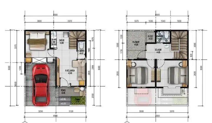 Rumah Modern 2 Lantai Lokasi Strategis Dekat Dengan Pintu Tol 2