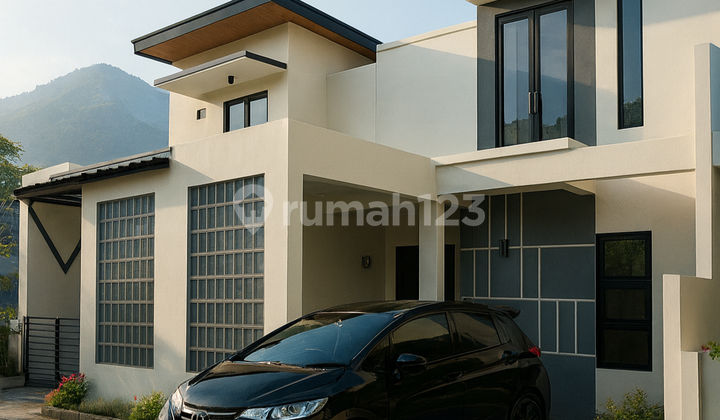 Rumah 2 Lantai Minimalis Malang. View Gunung Putri Tidur, Akses Cepat Ke Pusat Kota, Legalitas Aman Shm Ready. 2