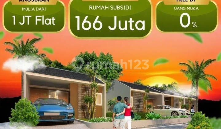 Promo Rumah Baru Dp Nol, Dekat Sekolahan Dan Pasar Singosari
