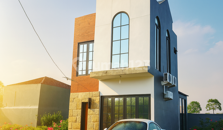 Rumah 2 Lantai Neo Classic Modern Di Malang – Free Pajak + Kanopi