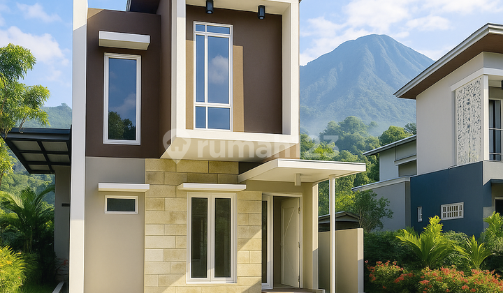 Dijual Cepat Rumah Modern 2 Lantai Villa Dieng – Harga Spesial, Free Biaya-biaya Lengkap