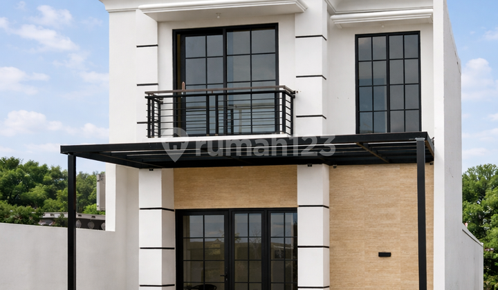 Rumah Villa 2 Lantai Modern Classic Karangploso