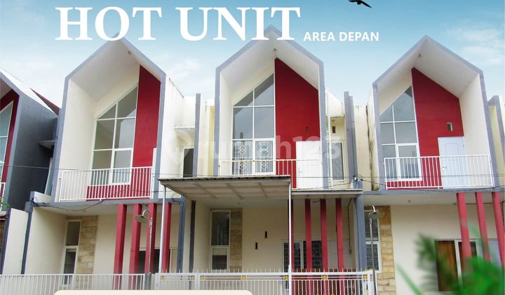 Hunian Spesial Posisi Depan & Unit Pojok Dengan Desain Modern, Lokasi Strategis Dekat Bandara & Tol