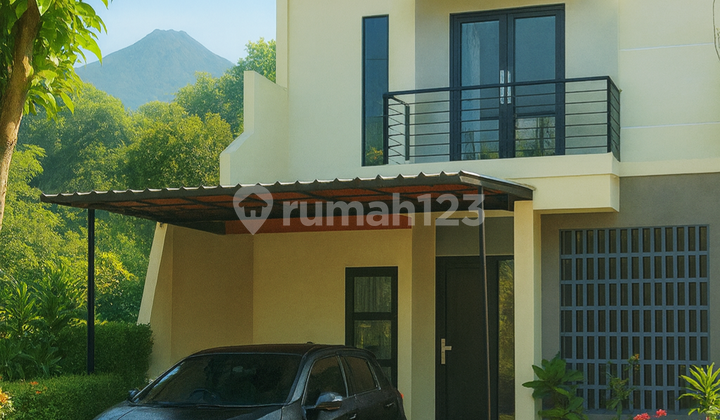 Rumah 2 Lantai Minimalis Malang. View Gunung Putri Tidur, Akses Cepat Ke Pusat Kota, Legalitas Aman Shm Ready. 1