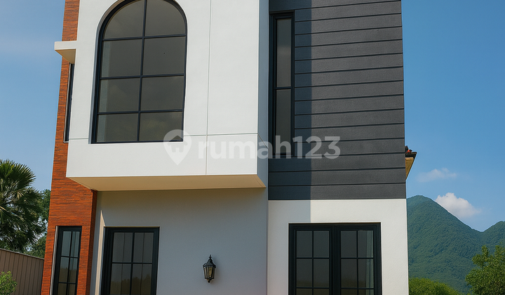 Rumah 2 Lantai Neo Classic Modern Di Malang Kota – Free Pajak All In + Bonus Kanopi