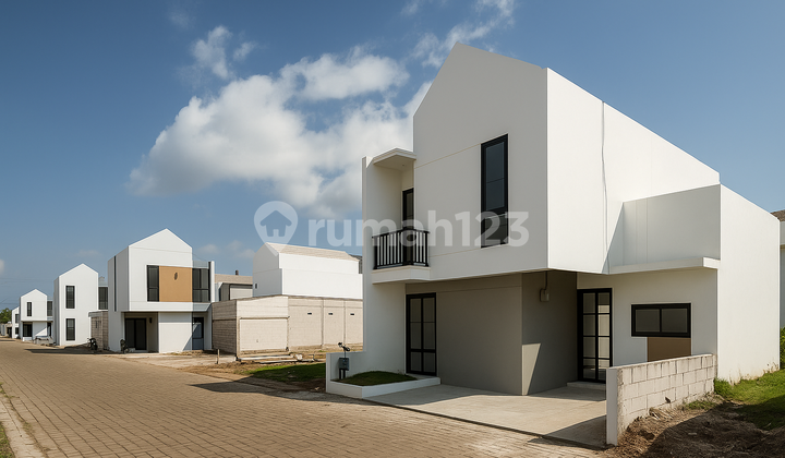Rumah 2 Lantai Modern Minimalis Siap Huni Di Bandulan Barat - Desain Elegan Harga 500 Jutaan 2