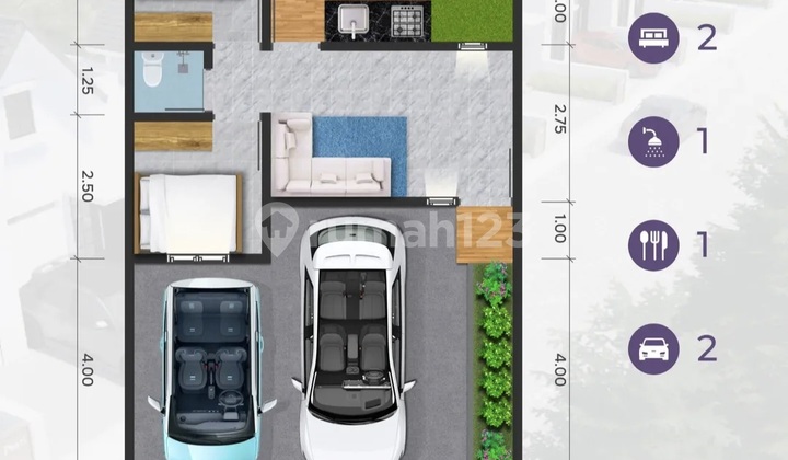 Dijual Hunian American Modern Strategis di Malang Kota - Dekat Rs, Pasar & Stasiun Kota 2