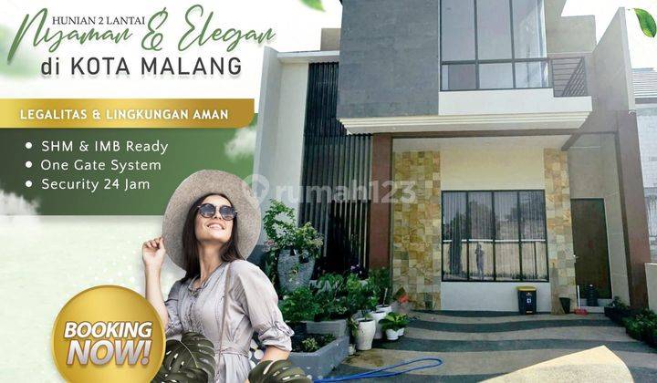 Dijual Rumah 2 Lantai Strategis Di Bandulan Dekat Dieng Ijen Malang