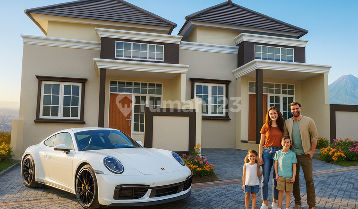 Rumah Siap Huni Kota Malang Dataran Tinggi View Pegunungan 2