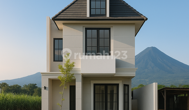 Rumah 2 Lantai Desain Elegan, Fasad Mewah & Akses Dekat Pusat Kota Malang