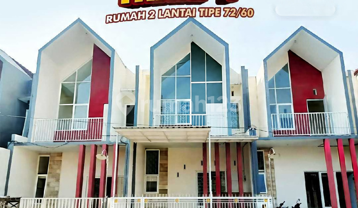 Rumah Scandinavian Modern Posisi Pojok Depan Cluster, Harga Cuma 475 Juta Nego