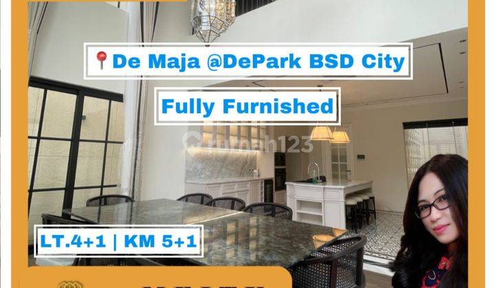 Disewakan DeMaja DePark - BSD New Luxury Villa Fully  Furnished 1