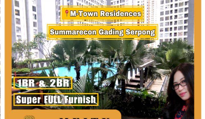 Dijual Murah Cepat Mtown Super Furnish Gading Serpong, Tangerang 1