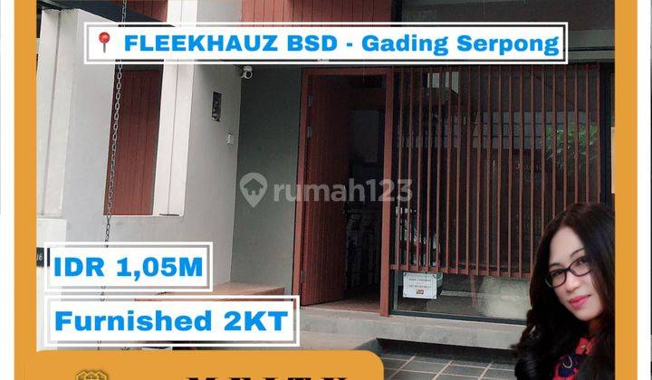 Dijual/Disewakan Smart Home Furnish di Cluster At BSD Serpong 1