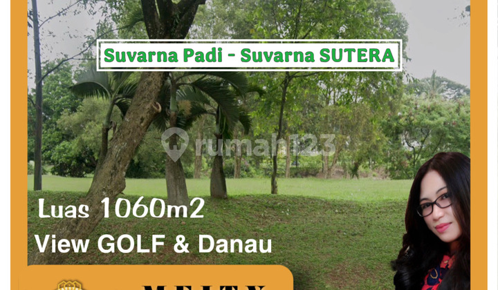 Kavling Super Cantik View Golf di Suvarna Sutera Suvarna Padi