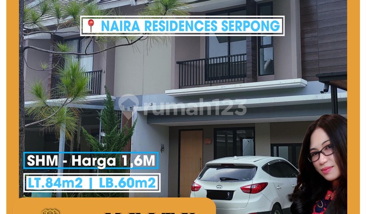 Naira Residence Rumah 2Lantai Di Bsd Serpong, Tangerang Selatan.