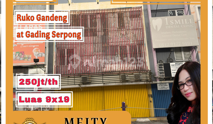 For Sale / For Rent Ready-to-Use Linked Shophouse At Gading Serpong.