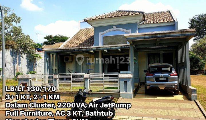 Rumah Minimalis Modern Rapih Siap Huni Deket Taman di Citra Grand Jakarra Timur 1