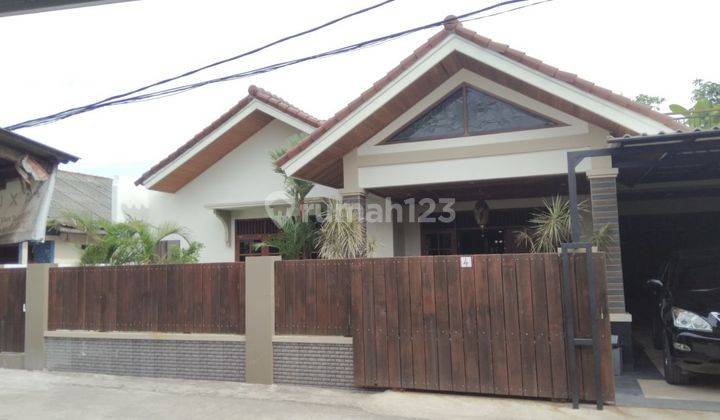 Rumah Baru Selesai Pembangunan Bebas Banjir Luas Tanah 325 M2 Kamar 4 Nego Sampai Deal Di Bambu Apus Ceger Cipayung Jakarta Timur 1