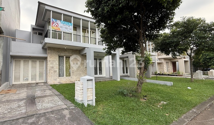 Dijual Rumah 2 Lantai di Cluster Mahoni Suvarna Sutera Siap AJB