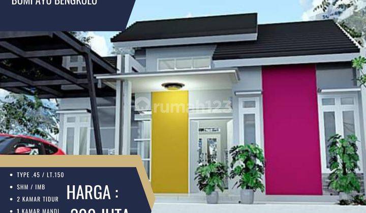 Rumah baru minimalis bengkulu pagar dewa 6