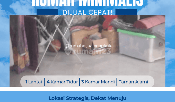 rumah minimalis strategis jalan utama 10 menit universitas bengkulu 2