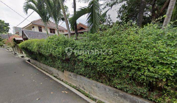 tampak depan  tanah 1100m²  di komplek bpk,